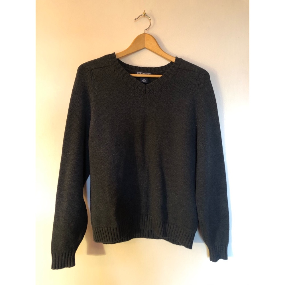 Land’s End 100% Cotton Pullover Sweater